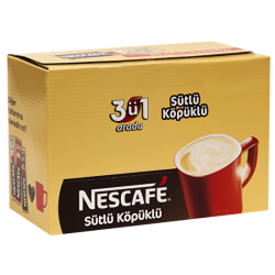 Nescafe 3ü1 Arada Sütlü Köpüklü 56x17,4 g