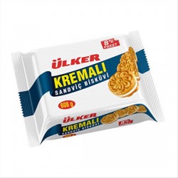 Ülker Kremalı Sandviç Bisküvi 8x61 g