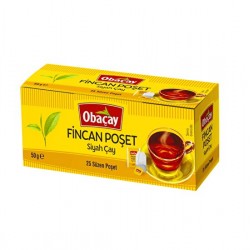 Obaçay Fincan Poşet Çay 25X50g